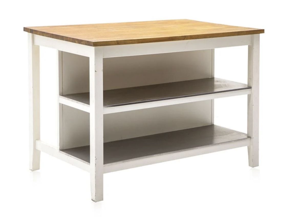 IKEA Stenstorp Kitchen Island w/3 Chairs