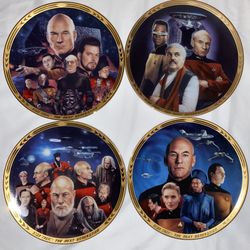 Vintage 1994, Like-new, Star Trek: The Next Generation The Episodes Plate Collection