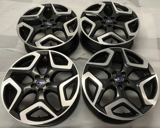 2018–2020 Subaru Crosstrek 18” OEM Wheels Set of 4, $690 Cash