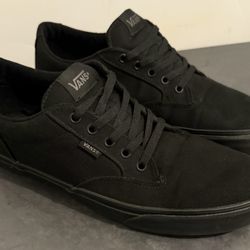 Vans Black On Black Size 13