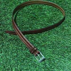 Allen Edmond Belt Size 38 Men Pure Leather 