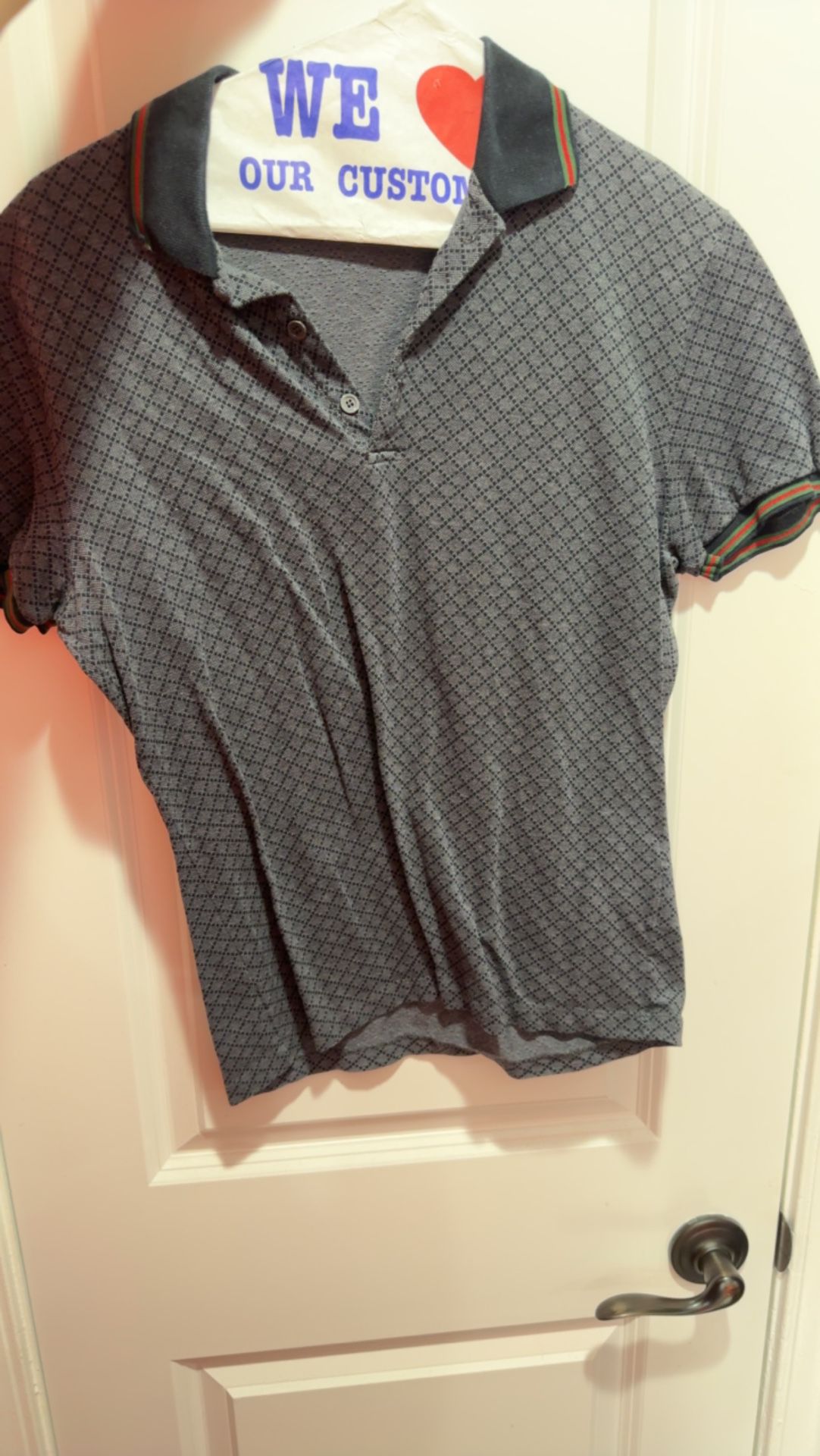 Men’s Gucci polo Shirt Size Small
