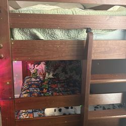 Twin bunks With Mattresses Included.