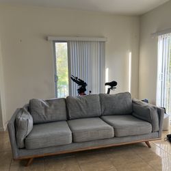 Article Sofa  Timber 90”