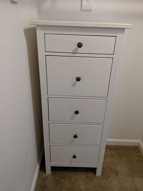 Ikea Hemnes 5 Drawer Dresser Chest For Sale In San Jose Ca Offerup