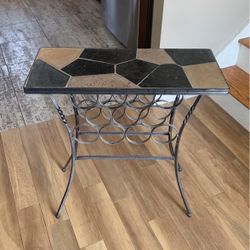 Wine Rack Table