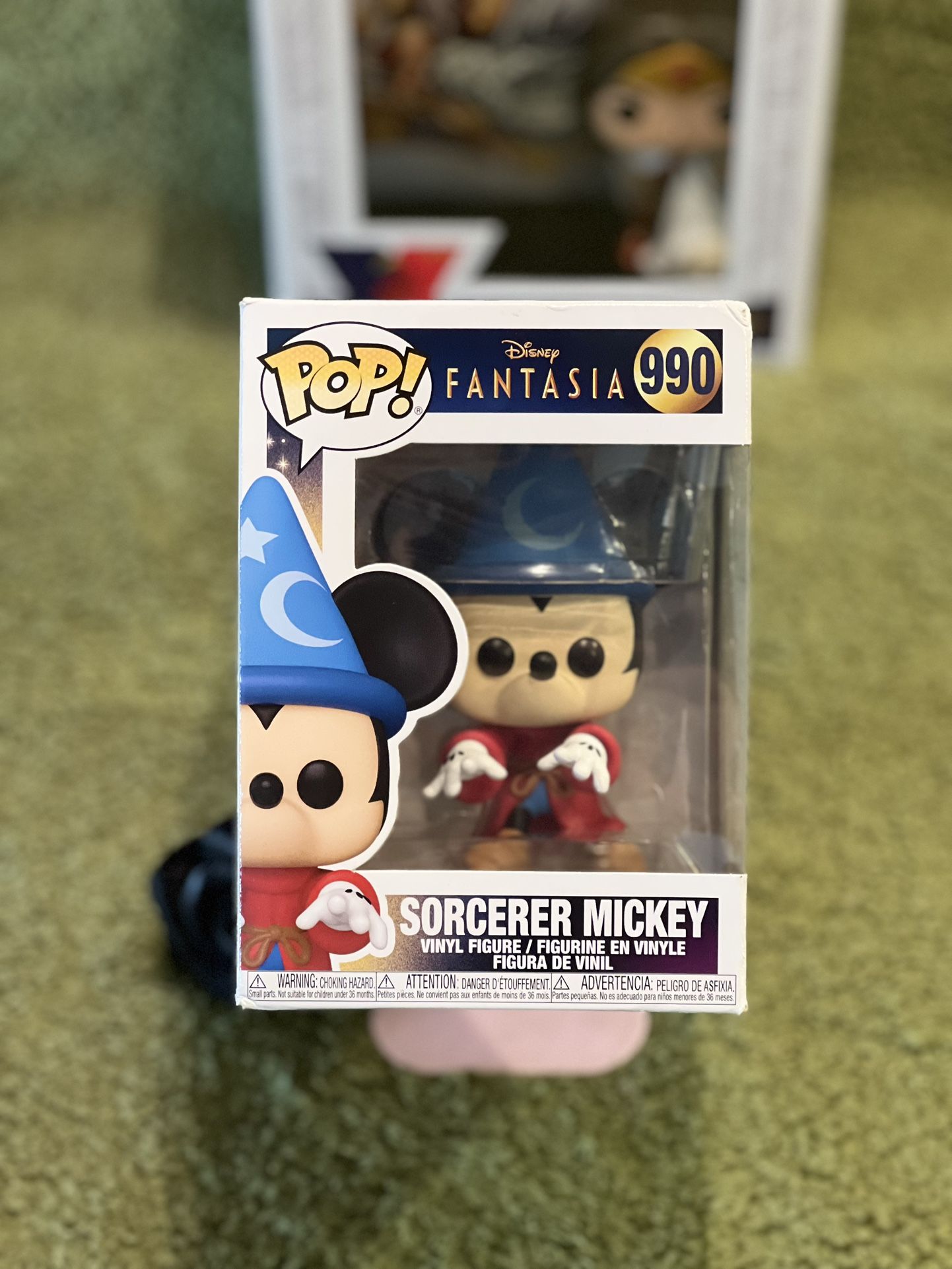 Sorcerer Mickey Fantasia #990 Funko Pop