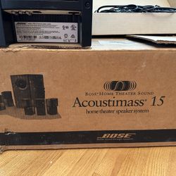 BOSE  HOME THEATER SYSTEM