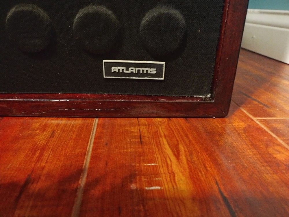 Vintage Atlantis Stereo Speakers