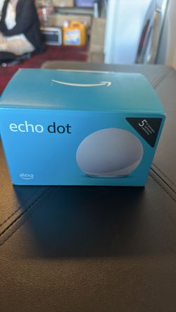 Alexa echo dot 5th generation brand new