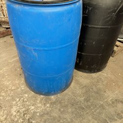 55 Gallon Plastic Barrel