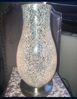 Silver Lamp $35 OBO