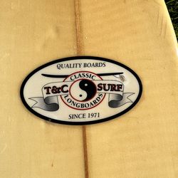 T&C surf long board