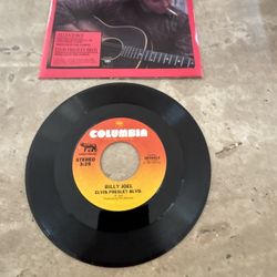 BILLY JOEL ALLENTOWN / ELVIS PRESLEY BLVD. 45 Vinyl