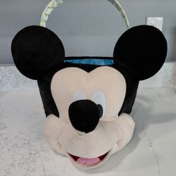 Disney ney Jumbo Plush Mickey Mouse Easter Basket