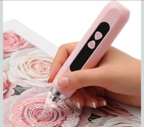 Brand new Electric Diamond Pen with Vacuum Technology,Vacuum Diamond Art Pen no Wax Needed， Gift for Diamond Art Lovers，Diamond Nail Art Tools，Perfect