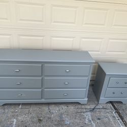 Dresser And Nightstand 