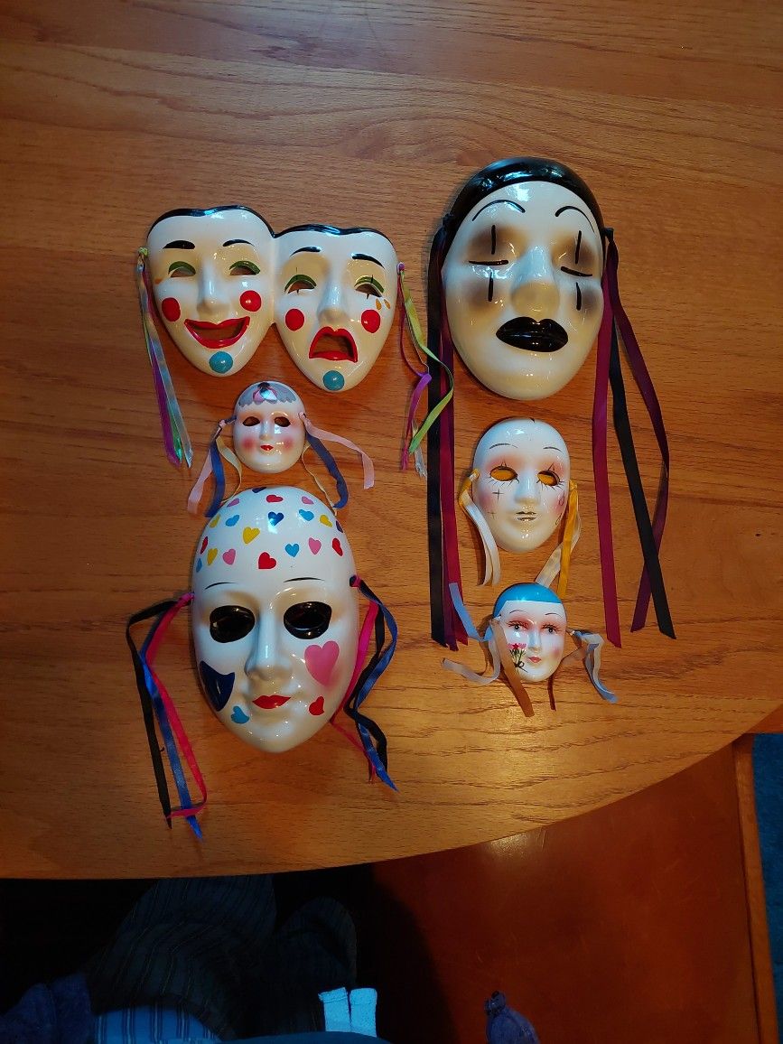 Harlequin Masks