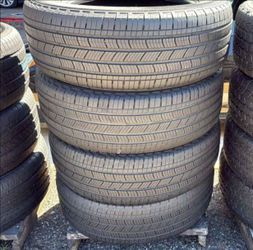 265 60 18 Michelin Primacy Set of 4 Used Super Clean Set