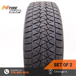 Pair of 2 New Winter  225/60R18  100S  Bridgestone  Blizzak DM-V2