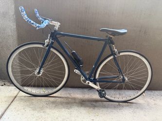 Single Speed State 48 Road Bike Navy Blue