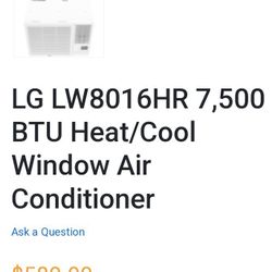 Cold And Heater Ac Window