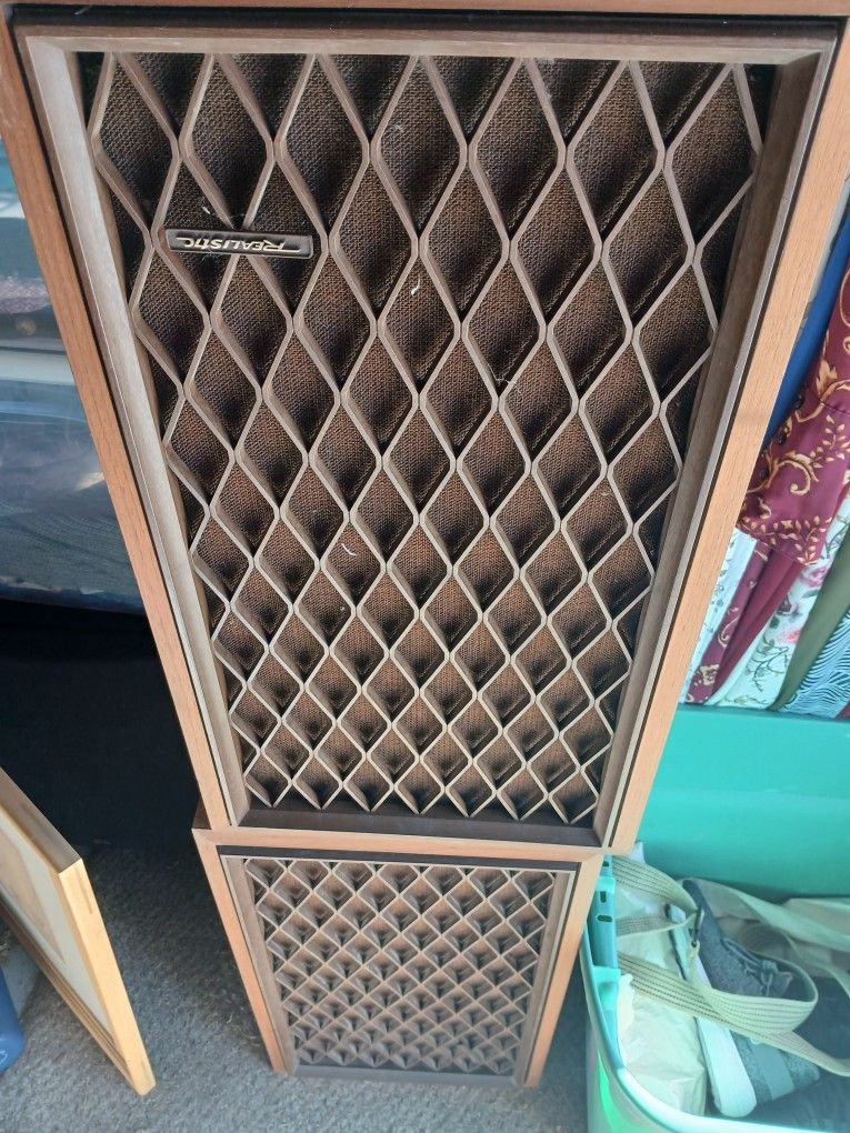 Vintage Realistic Speakers