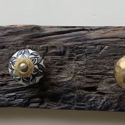 Solid Wood Decorative Wall Hooks Home Decor