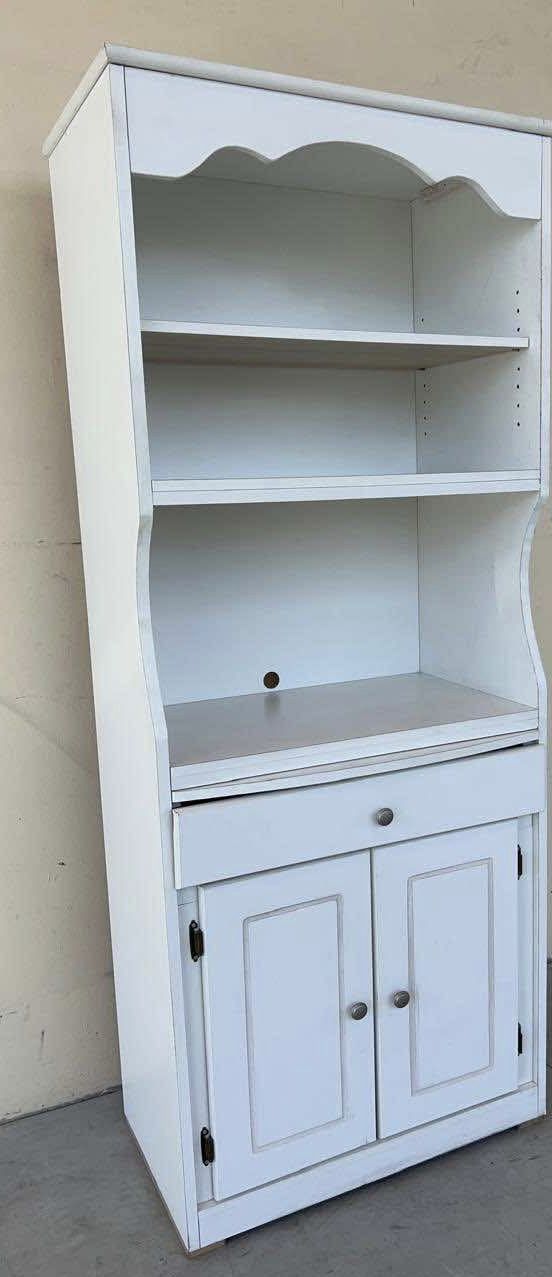 Tall White Kitchen Cabinet