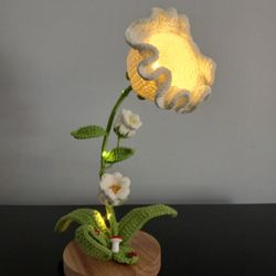Crochet Lily Of Valley Lamp