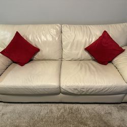 Pure Leather Love Couch