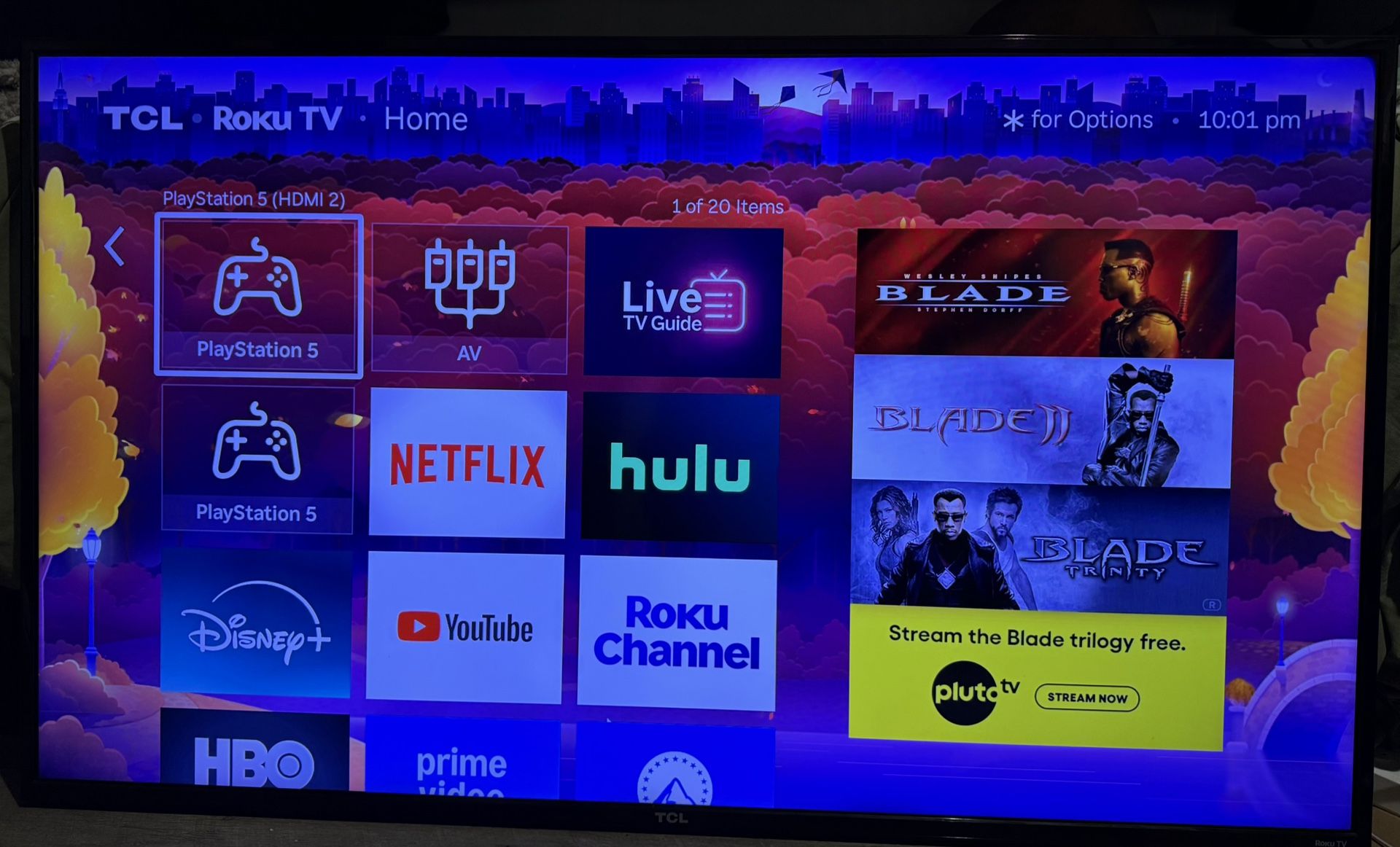 TCL 55” Roku Smart Tv