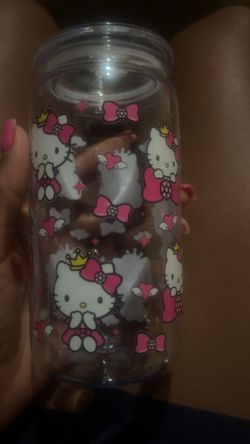 Hello Kitty Uvdtf Plastic Cup