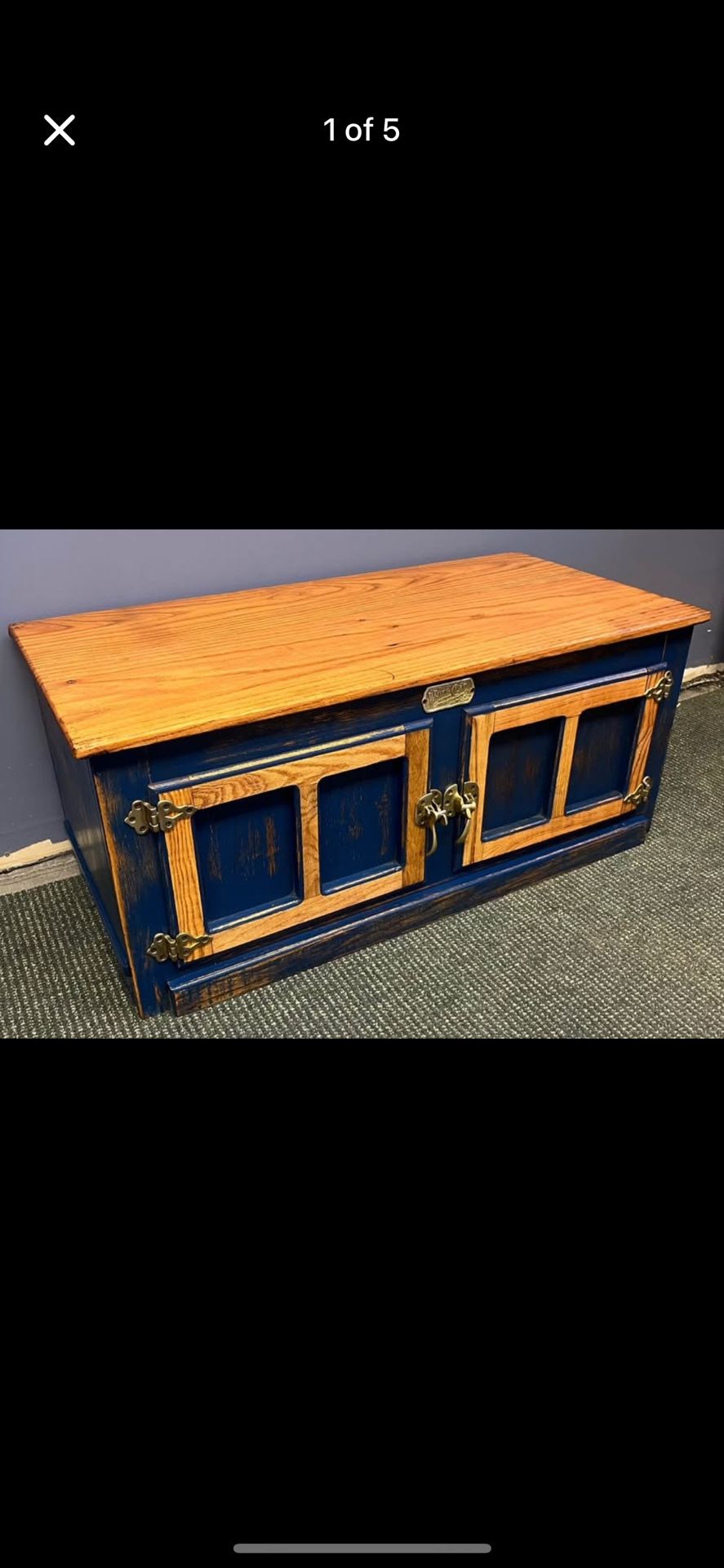 Foot Locker / Cabinet From 1910