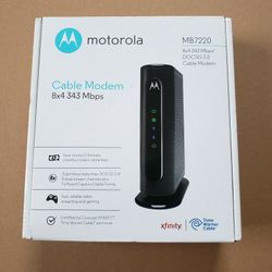 New Cable Modem