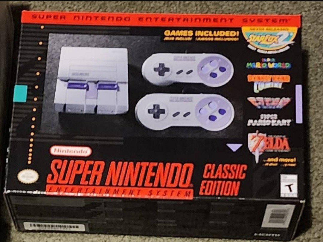 Super Nintendo Mini classic edition 
