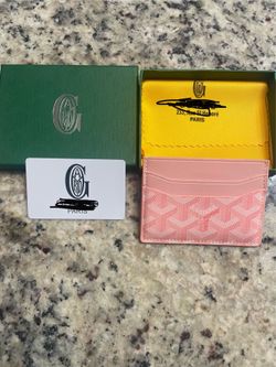 Pink cardholder