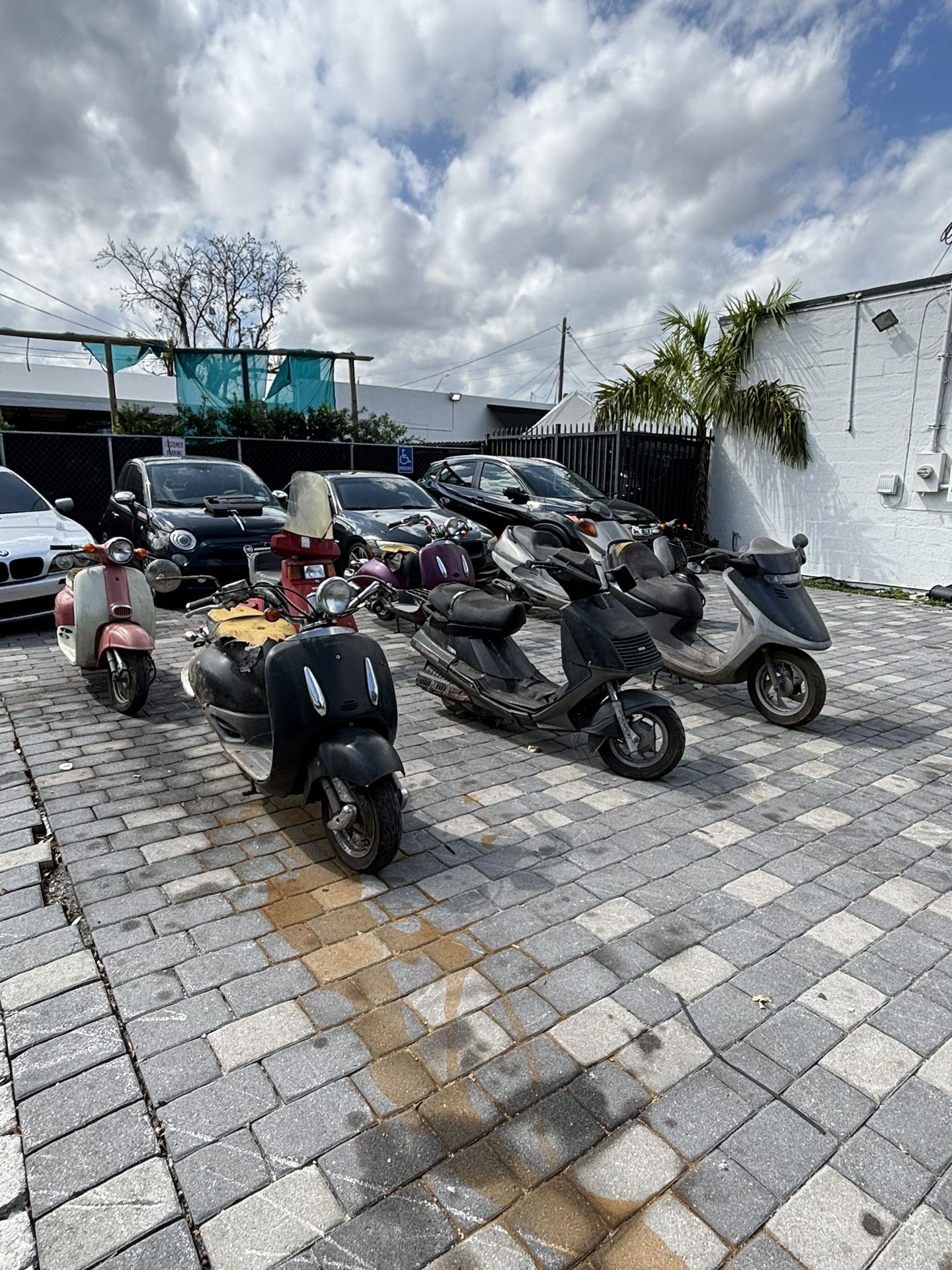 8 japanese scooters 