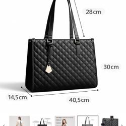 Black Tote Bag/ Purse