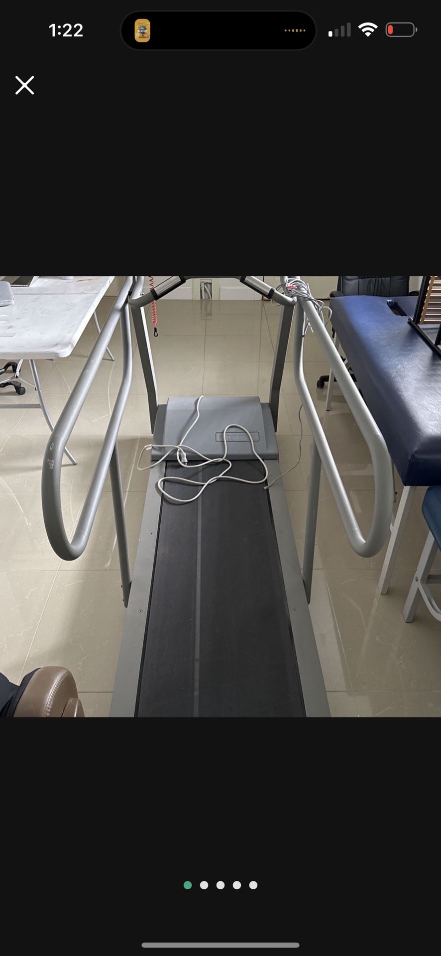 Exercise biodex gait trainer 2, commercial rehabilitation treadmill.