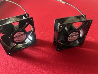 2 - DC fans - used them for RV battery cooling