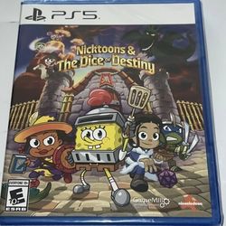 brand new sealed ps5 nicktoons & the dice of destiny playstation 5