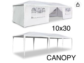 10x30 wedding party tent outdoor canopy teng with 8 side walls white FOR SALE&@&123