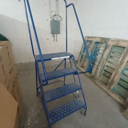 Ladder On Wheels