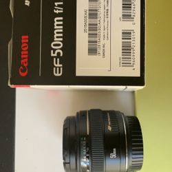 Canon 50mm 1.4