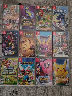 Nintendo switch games