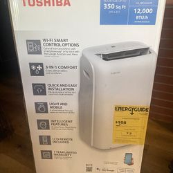 Toshiba Portable AC Unit 12000 BTU $125.00