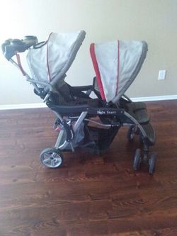 Stroller two babies