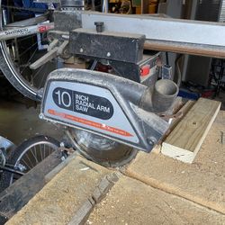 Craftsman 10 Inch Radial Arm Table Saw