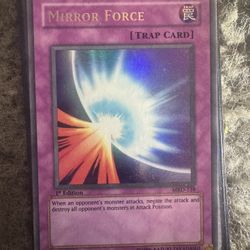 Yu-Gi-Oh! Me Force Trap Card First Edition Near Mint